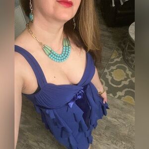 Elegant Blue Dress
